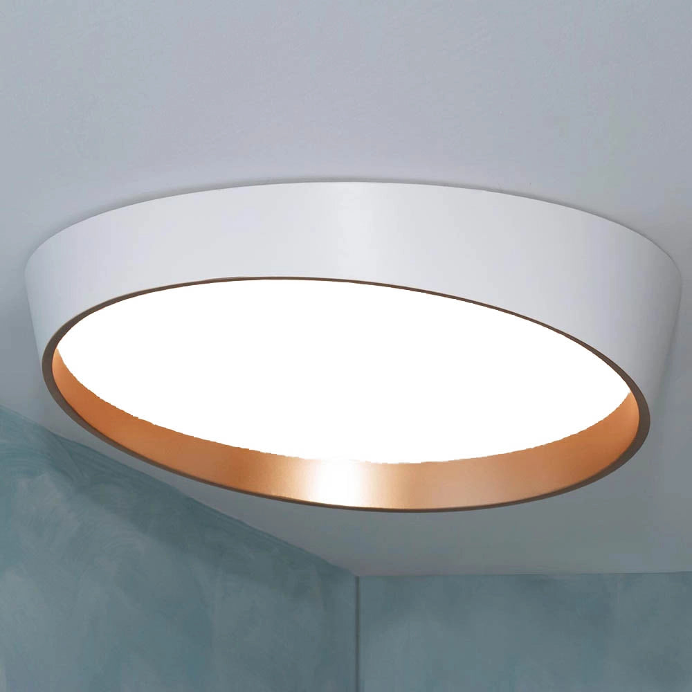 Plafoniera a led lampada rotonda da soffitto stile moderna luce 3680 lm potenza da 46w a luce bianca naturale 6500K