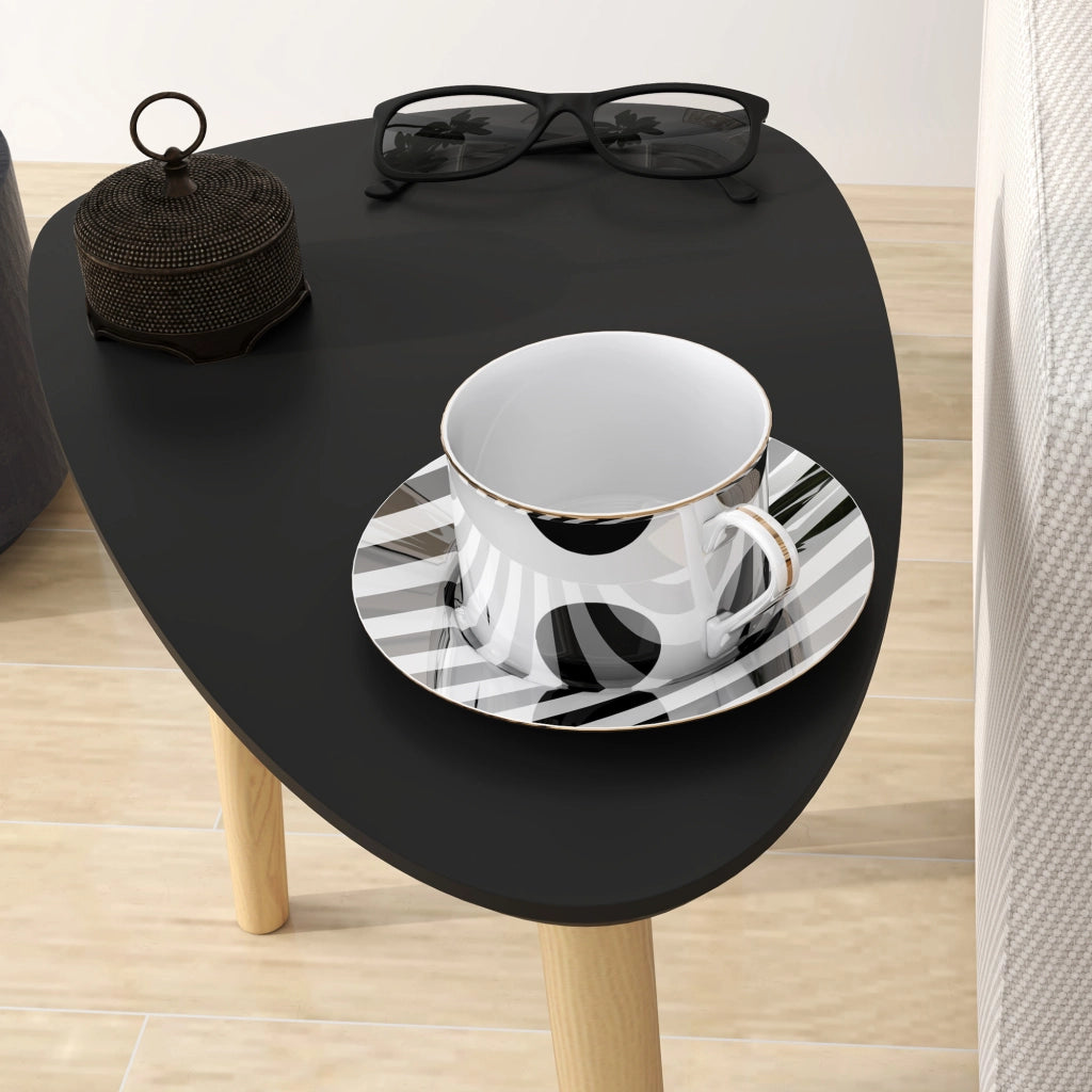Tavolino da caff¨¨ gigogne ¨C zephmum ¨C nero, legno