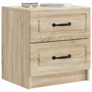 Set di 2 Comodini | Armadio da Notte | Mobiletto da notte Rovere Sonoma 43 x 34,5 x 44,5 cm