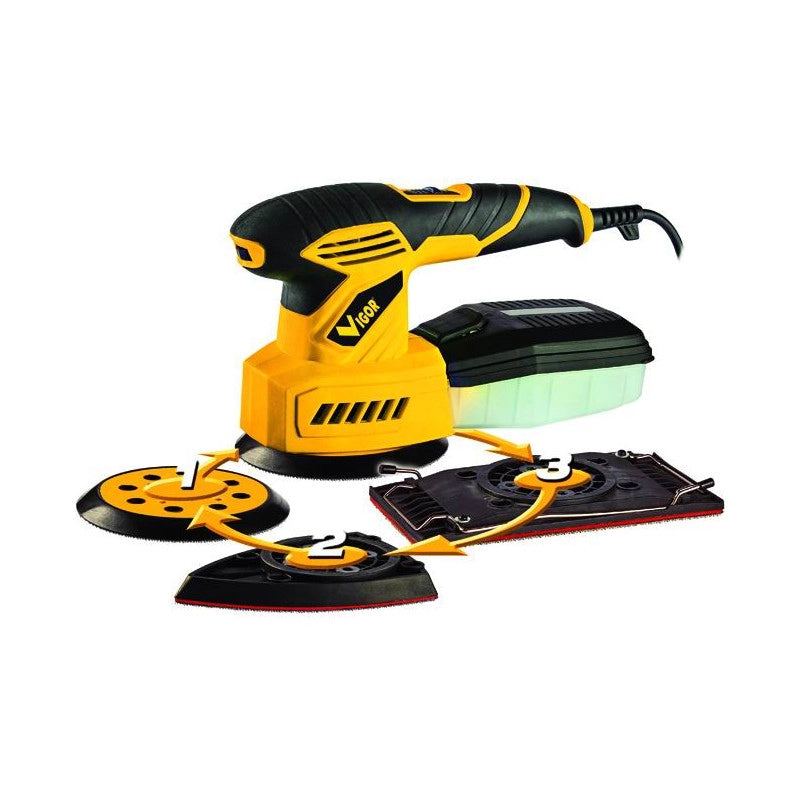 Levigatrice Vigor, vlm3x1 multifunzione, 220 watt