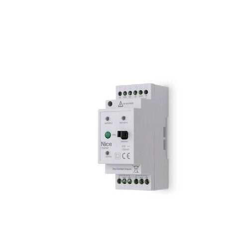MODULO DIN PER CONTROLLO 2 GRUPPI MOTORI O ATTUATORI AC ALTA TENSIONE NICE DMAM
