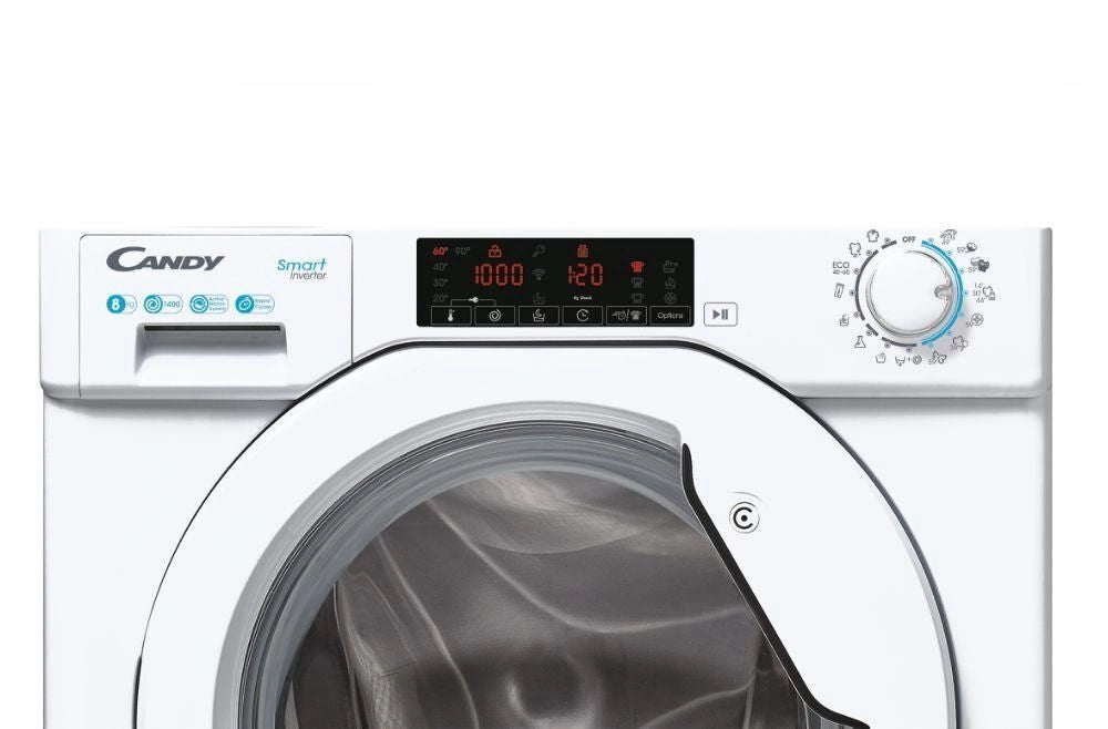 Candy Smart Inverter CBW 48TWME-S lavatrice Caricamento frontale 8 kg 1400 Giri/min Bianco