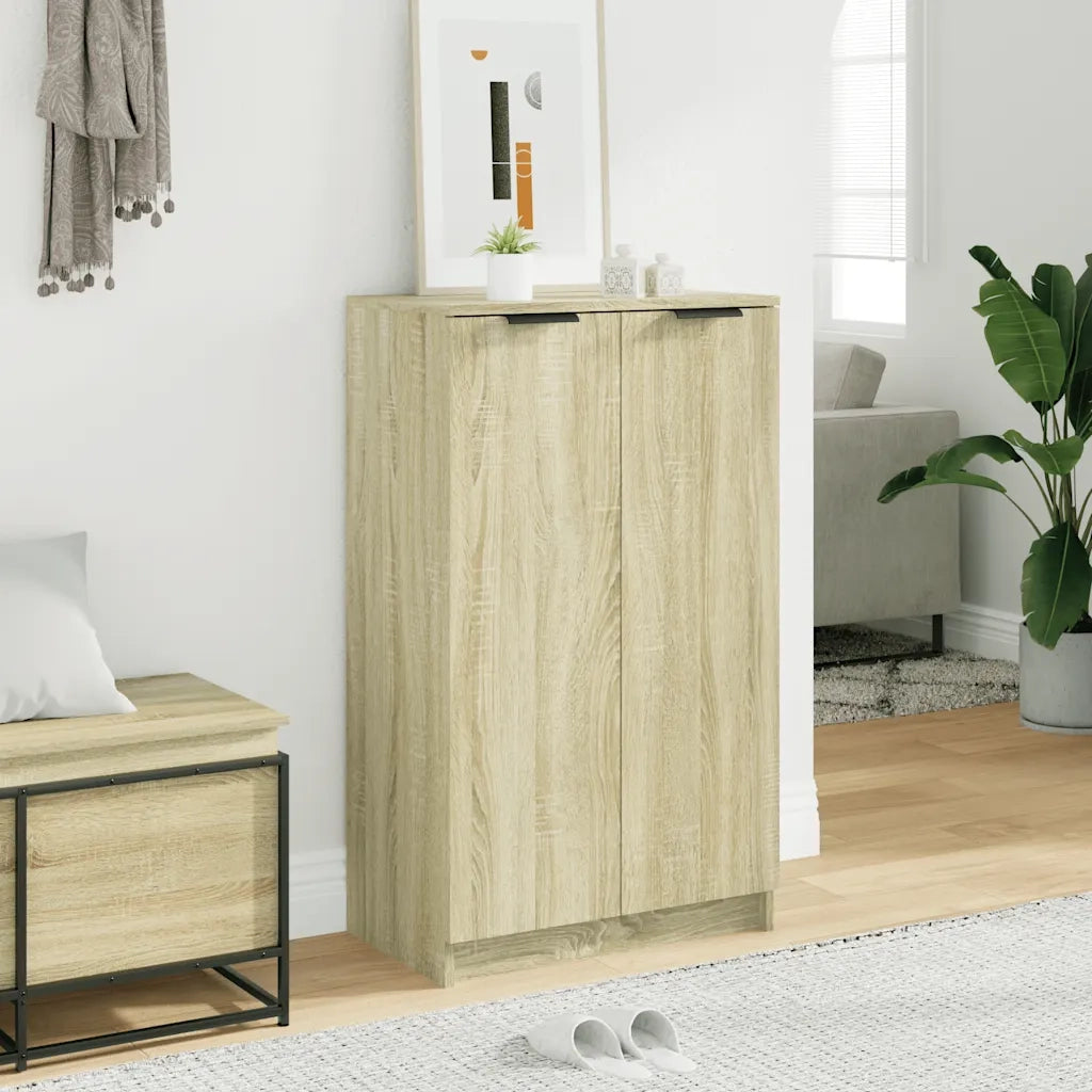 Scarpiera Rovere Sonoma 59x35x100,5 cm in Legno Multistrato 811442