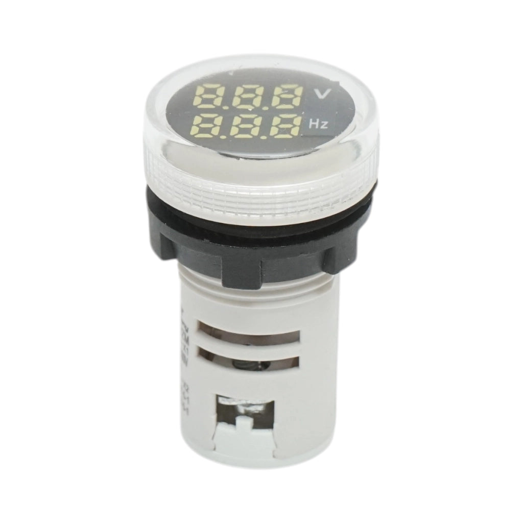 Voltmetro e indicatore di frequenza LED bianco 0-99Hz/50-500V AC Breckner Germany