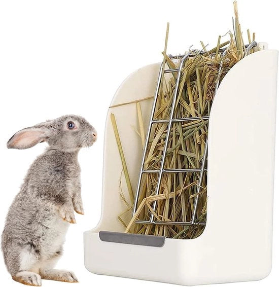 Fodero per conigli, fodero per cavi, cavi, lepri, raccoglitore di cibo, raccoglitore di cibo, conigli, alimentatore per cavi, fodero portatile, bilancia alimentare, mantiene pulito, per conigli, cavi, cincillà hamster