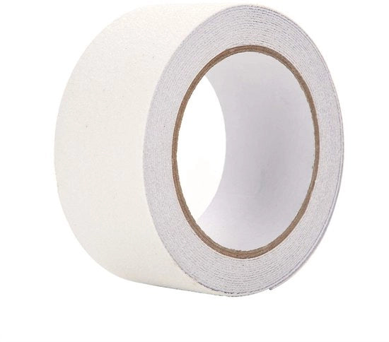 Nastro Antiscivolo 5m x 5cm - Nastro PVC - Decorazione di Sicurezza - Effetto Antiscivolo - Resistente ai Contatti - Resistente all'Olio e all'Acqua - Nastro di Sicurezza