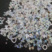 Set di decorazioni per unghie 3D Allettante - circa 400 pezzi - Pietre per unghie in diverse forme - Accessori di nail art e gioielleria
