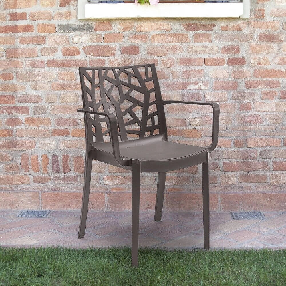 Poltrona da Giardino in Polipropilene cm 55x58x82 - MATRIX
