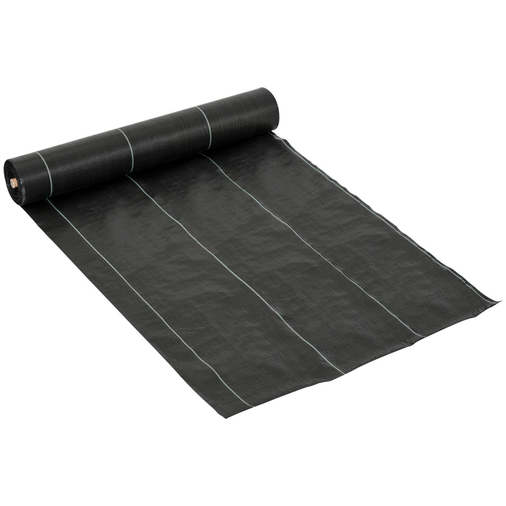 Tessuto Non Tessuto per Pacciamatura Anti-Erbe ¨C Zephmum ¨C Nero Verde 50x2 m 100 g/m2