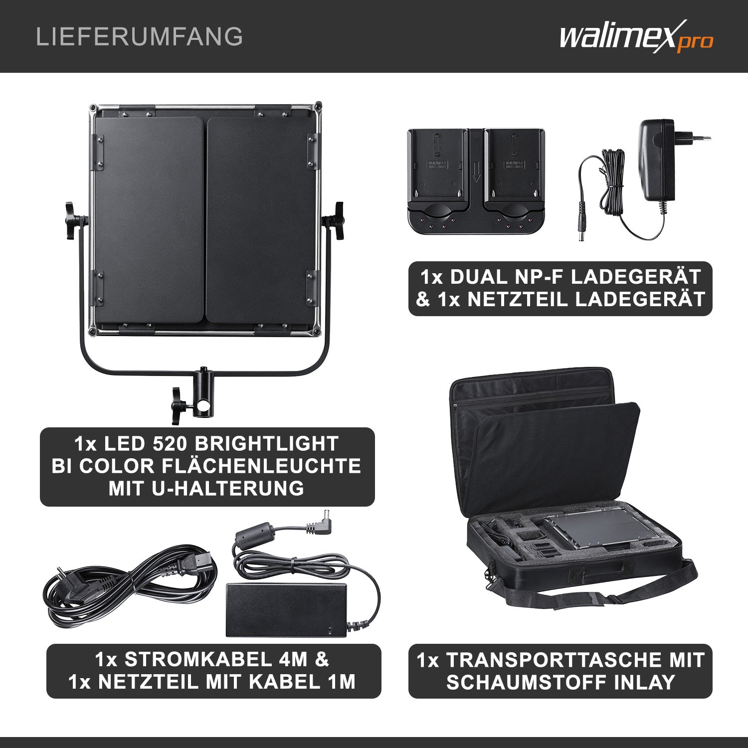 Soft LED Brightlight 520 Bi Colour 40W