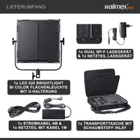 Soft LED Brightlight 520 Bi Colour 40W