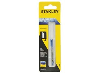 SET 2 LAME FRESATE PER SEGHETTO ALTERNATIVO PER METALLO- - mm.70x0.7 fine (STA22012) - 1 blister STANLEY