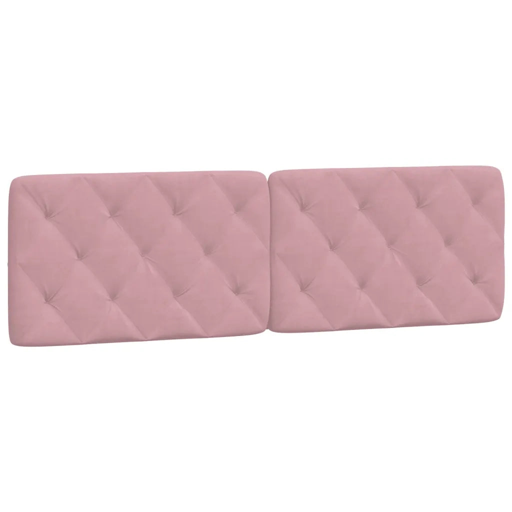 Cuscino Testiera Rosa 160 cm in Velluto CFW1511687