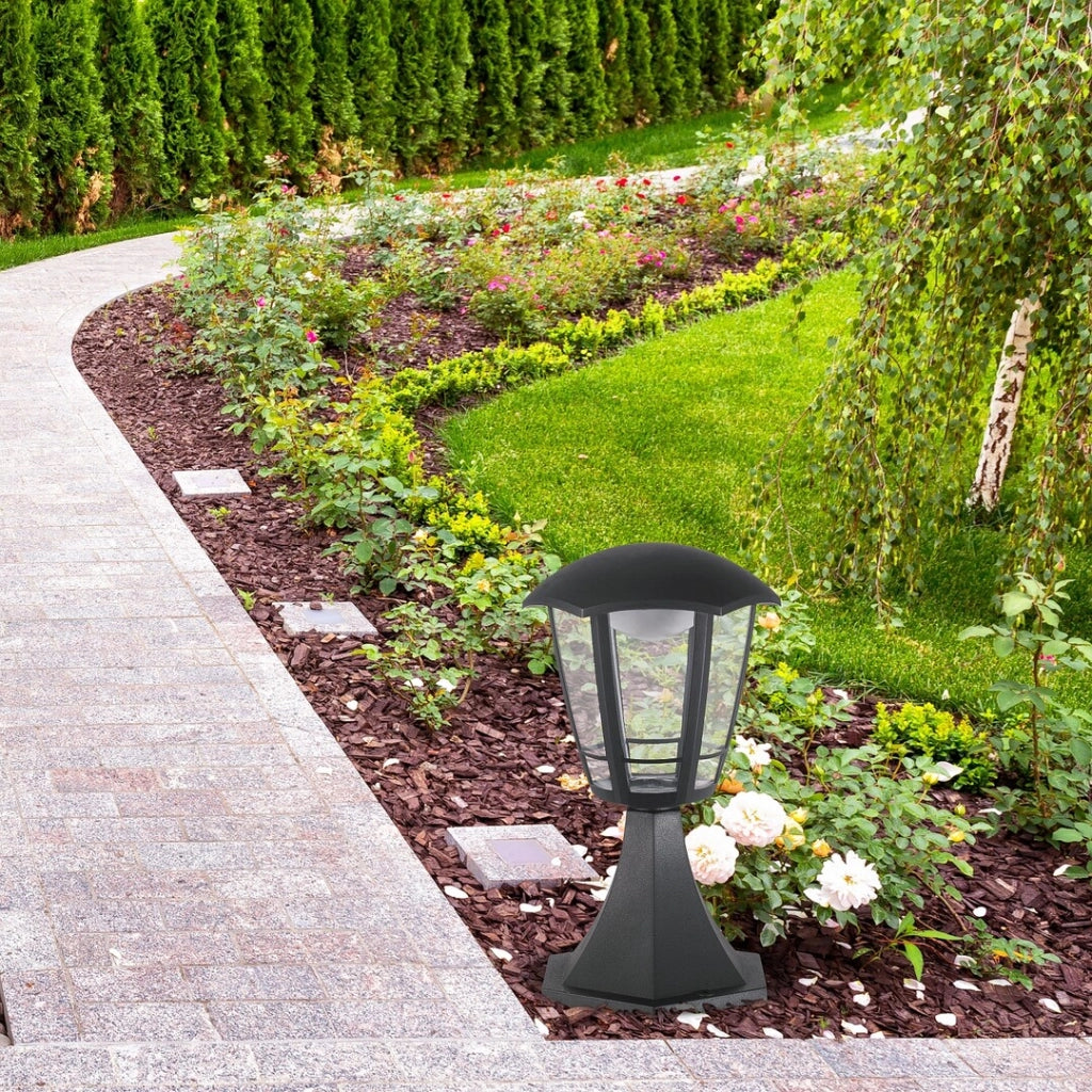 Paletto LED da giardino Rabalux Sorrento 8W nero IP44