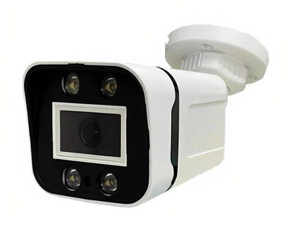 Telecamera IP MPX Videosorveglianza Esterna Attacco DC POE Camera Sicurezza 4 LED Array Microfono Audio