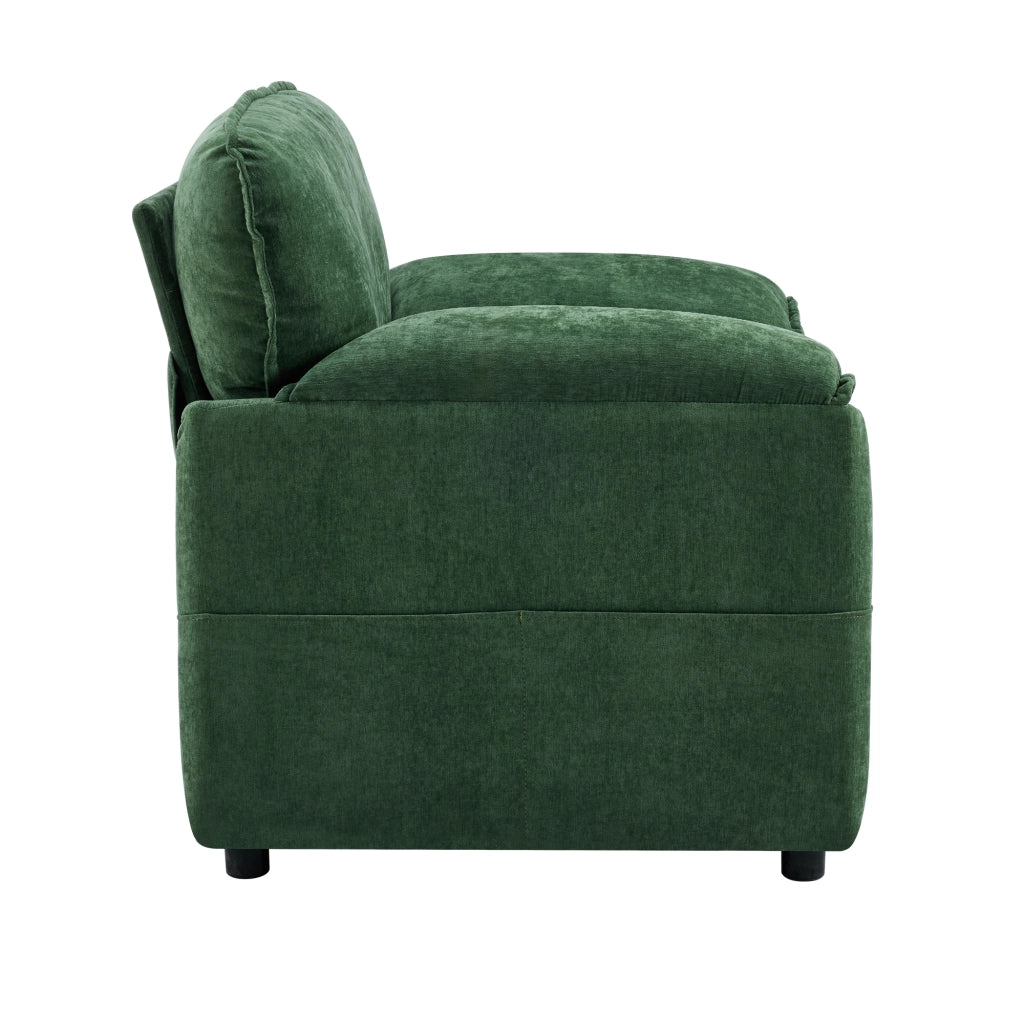 Divano Singolo Retr¨° con Tasche Laterali ¨C MINIMAL ¨C Verde