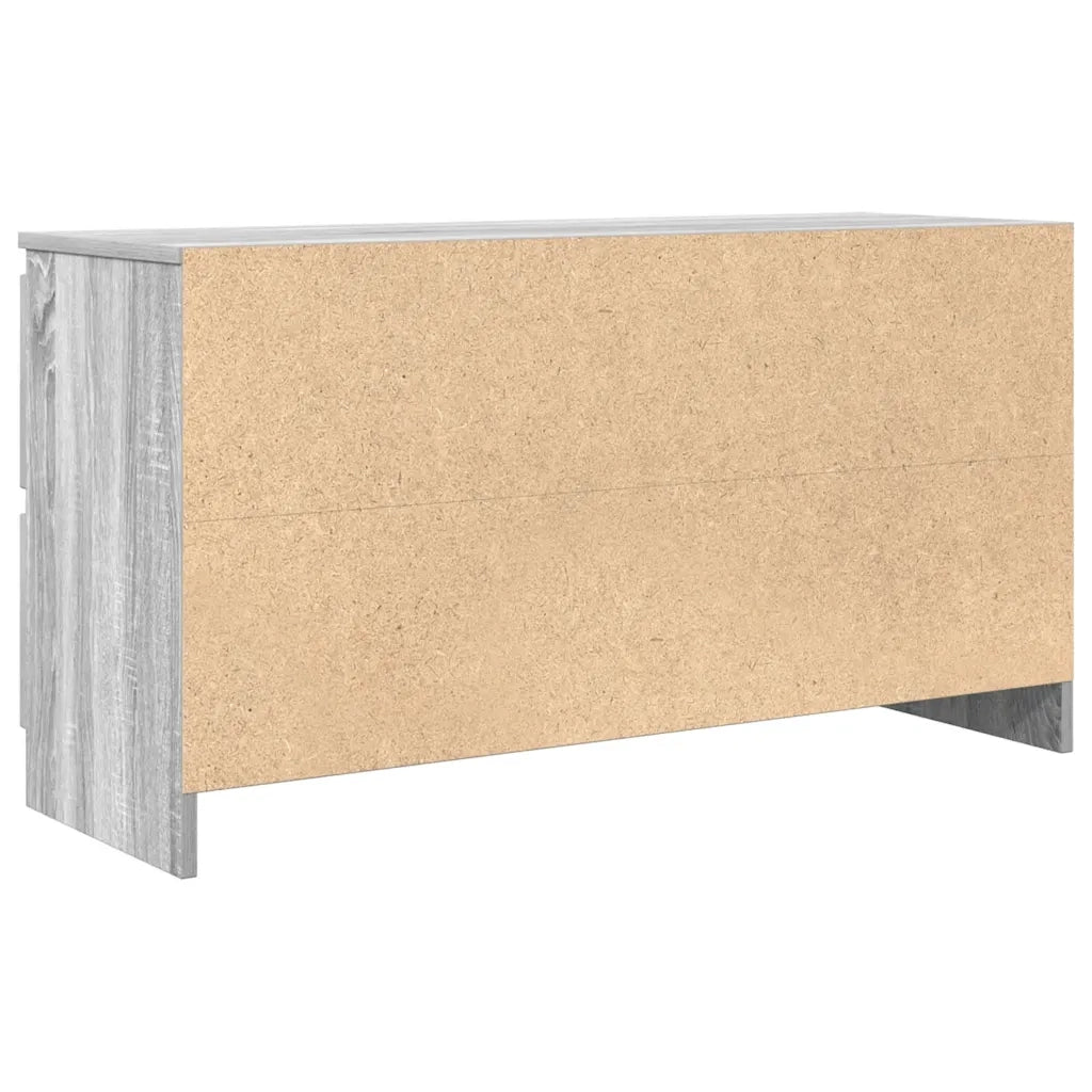 Mobile TV-Credenza TV-Console TV Grigio Sonoma 100x35x54 cm in Legno Multistrato 371494