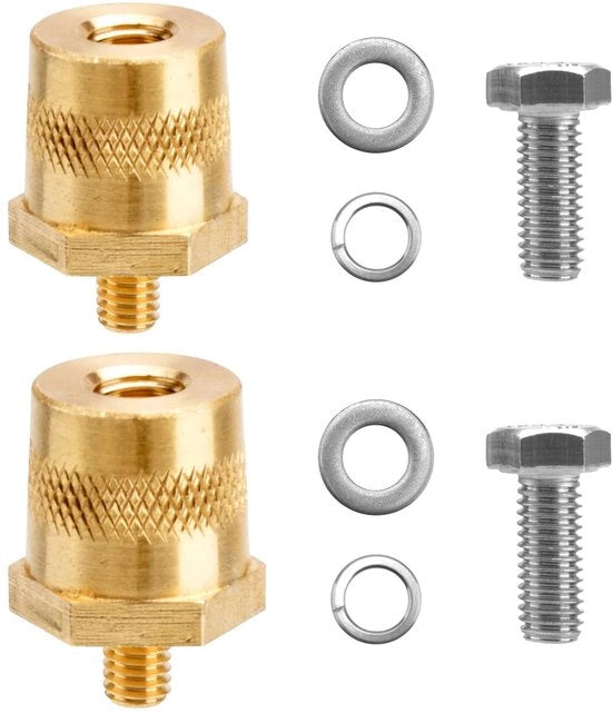 Adattatore per batteria auto 12 V - M8 cavo interno M6 cavo esterno - compatibile con batterie auto a litio