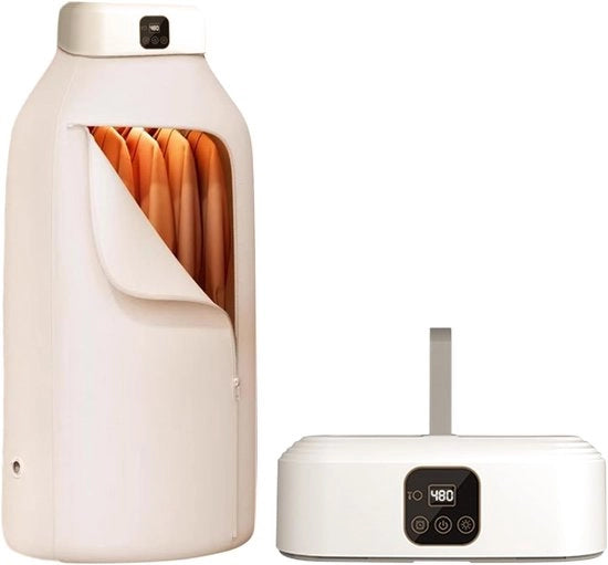 Mini-droger 600 W - Portatile con sterilizzazione UV - Tecnologia di pompa di calore