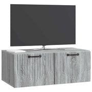 Mobile TV da Muro | Armadietto TV | Mobile Porta TV Grigio Sonoma 78,5 x 41 x 30 cm