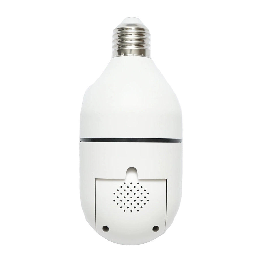 Telecamera di videosorveglianza PTZ con lampadina intelligente, WIFI 2.4G 1080P, tipo lampadina E27 con sensore di movimento e applicazione Tuya