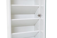 Scarpiera Libreria 5 Ripiani in Melaminico 88,5x25x160cm TFT Sc Bianca Specchio