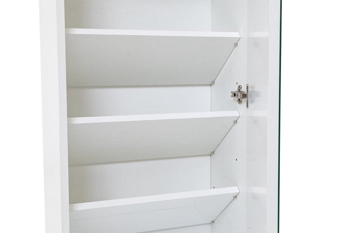 Scarpiera Libreria 5 Ripiani in Melaminico 88,5x25x160cm TFT Sc Bianca Specchio