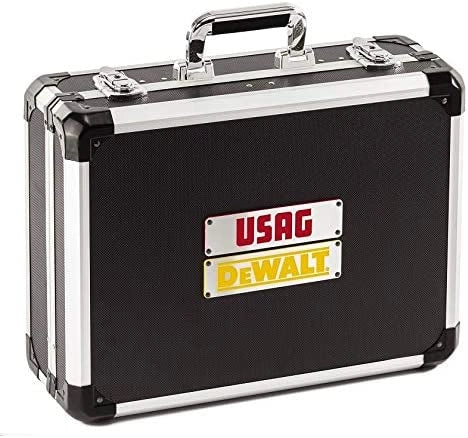 VALIGIA CON ASSORTIMENTO 74 UTENSILI +TRAPANO AVVITATORE DEWALT