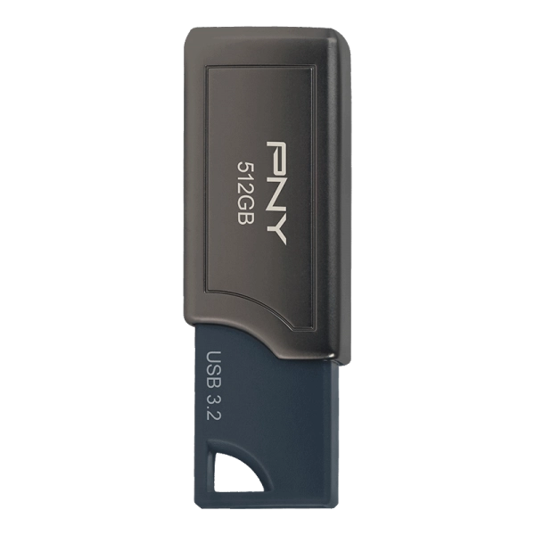 PNY PRO Elite V2 unit flash USB 512 GB USB tipo A 3.2 Gen 2 [3.1 Gen 2] Nero (PRO ELITE V2 USB 3.2 512GB - USB STICK)