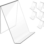 Supporto per libri trasparente - sostegno per libri in acrilico - supporto per brochure - supporto per libri da tavolo - supporto per foto musica e artigianato