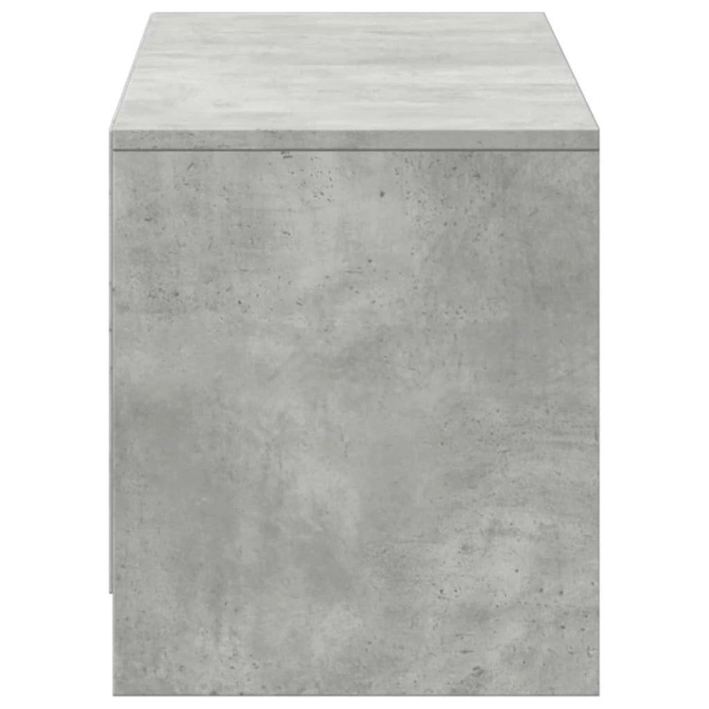 Mobile TV-Credenza per TV Calcestruzzo 140 x 34 x 40 cm Legno multistrato