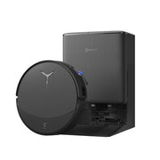 Ecovacs deebot t90 pro omni robot aspirapolvere lavapavimenti, 30.000 pa, ricarica powerboost, ozmo roller 3.0 con truedge 3.0, erogazione automatica della soluzione detergente, agente yiko ai, nero - 1703331030