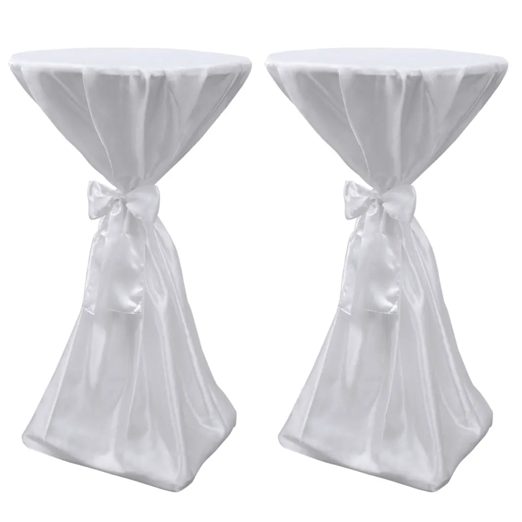 Copritavolo Bianco 60 cm con Fettuccia 2 pezzicod mxl 73345
