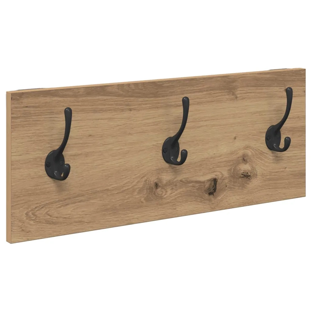 Set mobili da ingresso con cassetto 4 pcs Rovere Artigianale 871528