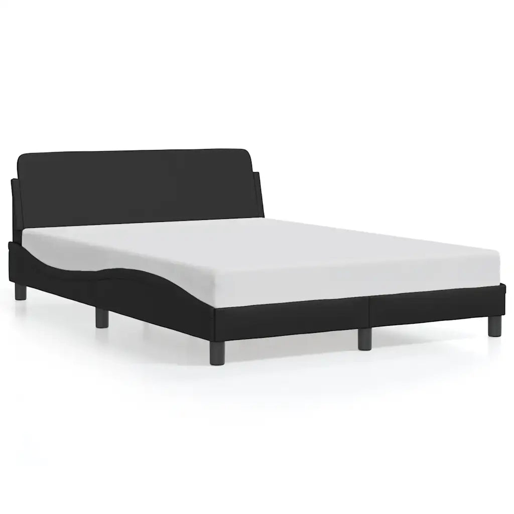 Struttura letto Dover Nera 135x190 cm in Similpelle 373331