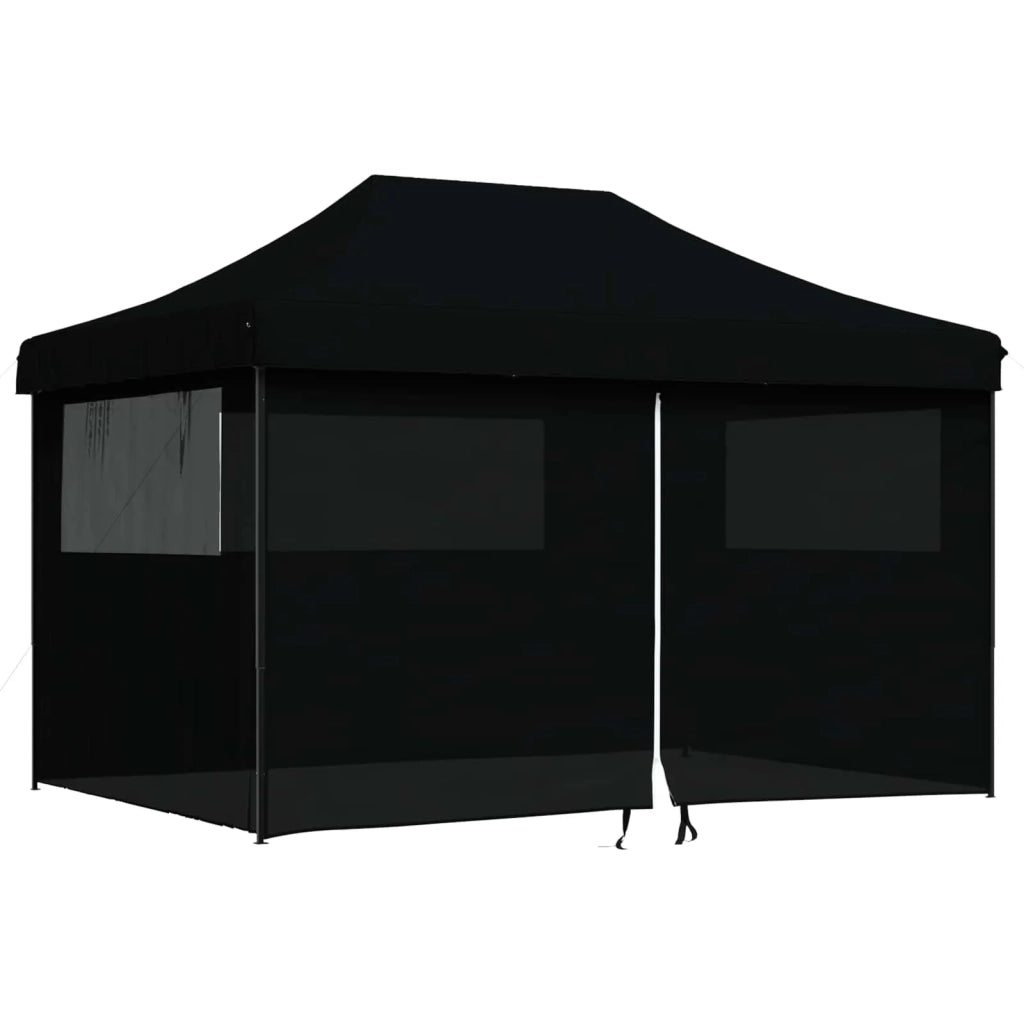 Tenda Party Nero 279 x 410 x 315 cm Tessuto Oxford 42023605