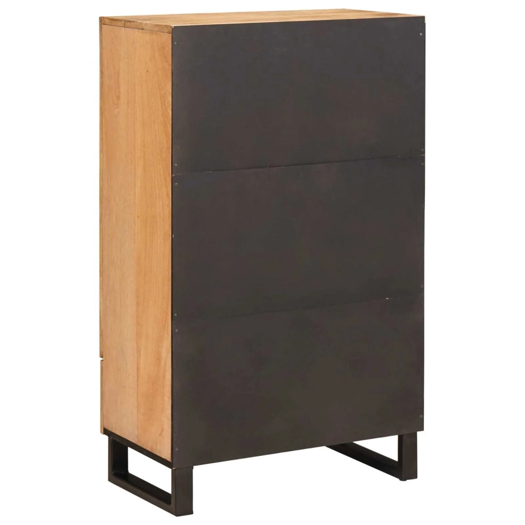 Credenza | Madia | Buffet da pranzo | Armadio da pranzo Marrone 40 x 33 x 110 cm Legno di mango massello