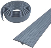 Profilo di transizione a forma di T autofissante 50 mm - Striscia di copertura per pavimenti in PVC - Finestra grigia 3 m