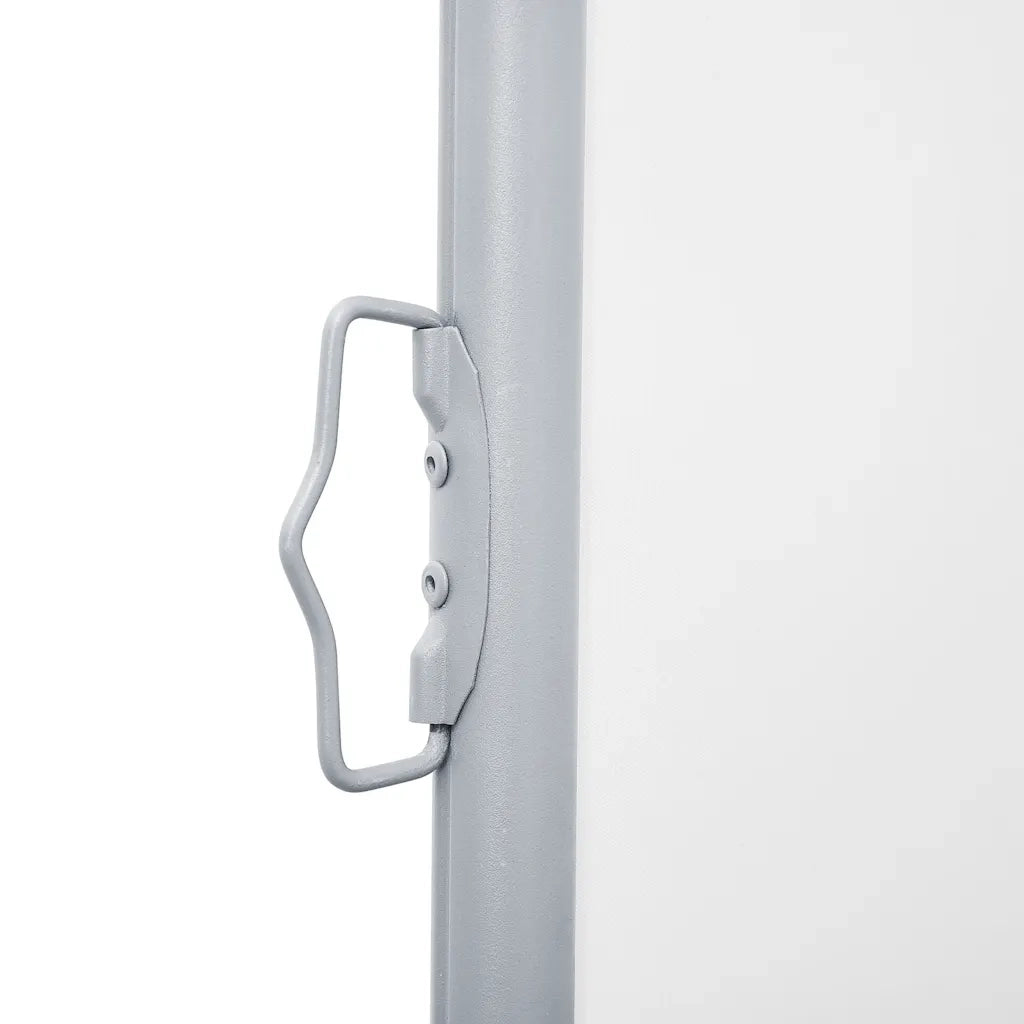 Tenda da Sole Due Lati Retrattile per Patio 170x600 cm Crema 48467