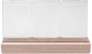 Supporto per Polaroid Mini - Helder Acryl - 3 Aperture - Decorazione Luminosa - Foto Sostegno - Supporto per Foto Leggero