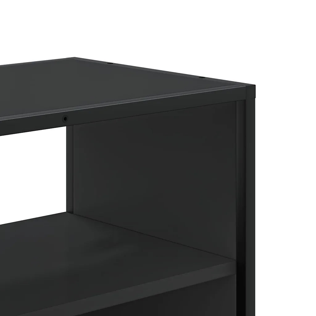 Mobile TV | Armadietto TV | Mobile Porta TV Nero 100x31x39,5 cm in Truciolato e Metallo