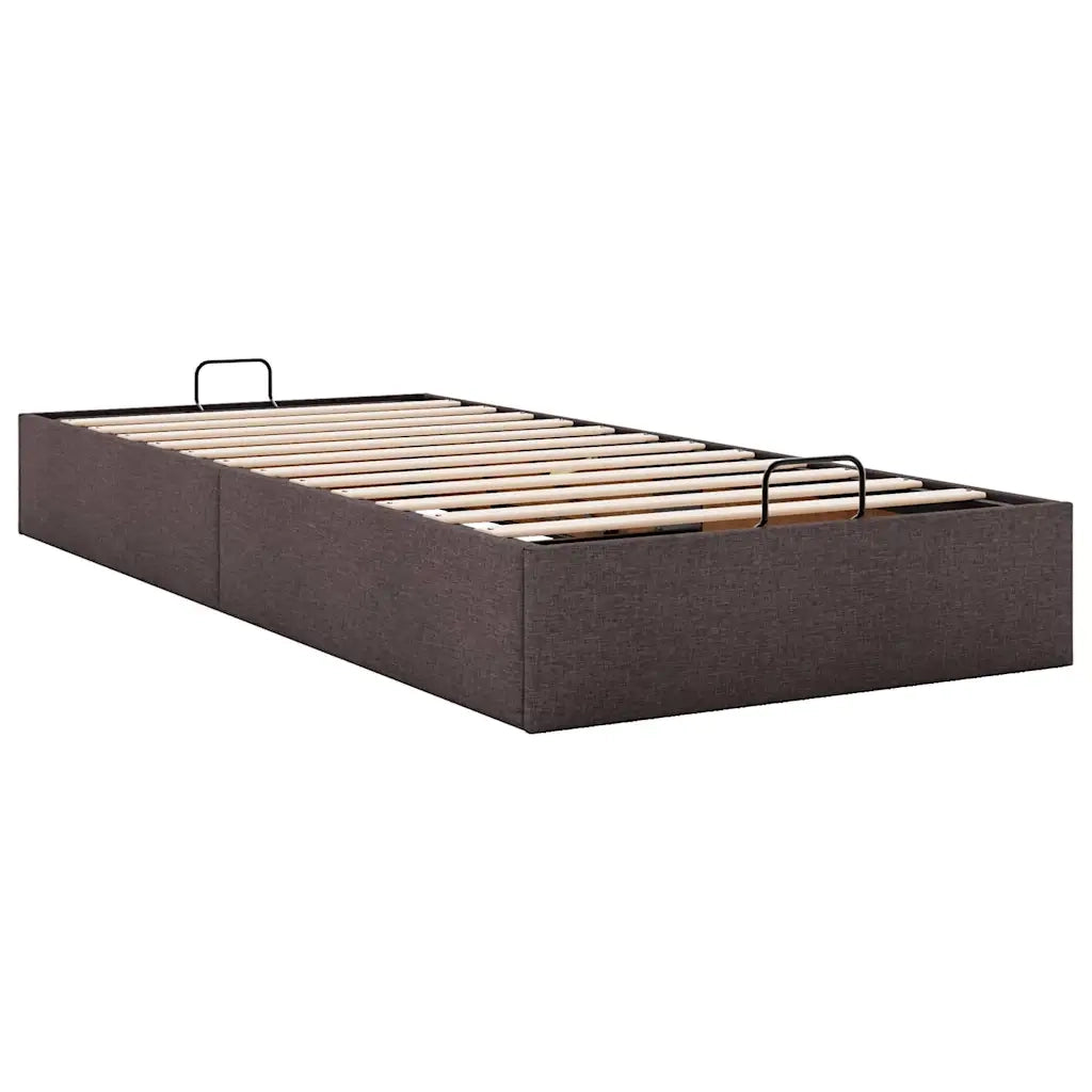 Struttura Letto Pouf senza Materasso 100x200 cm in Tessuto