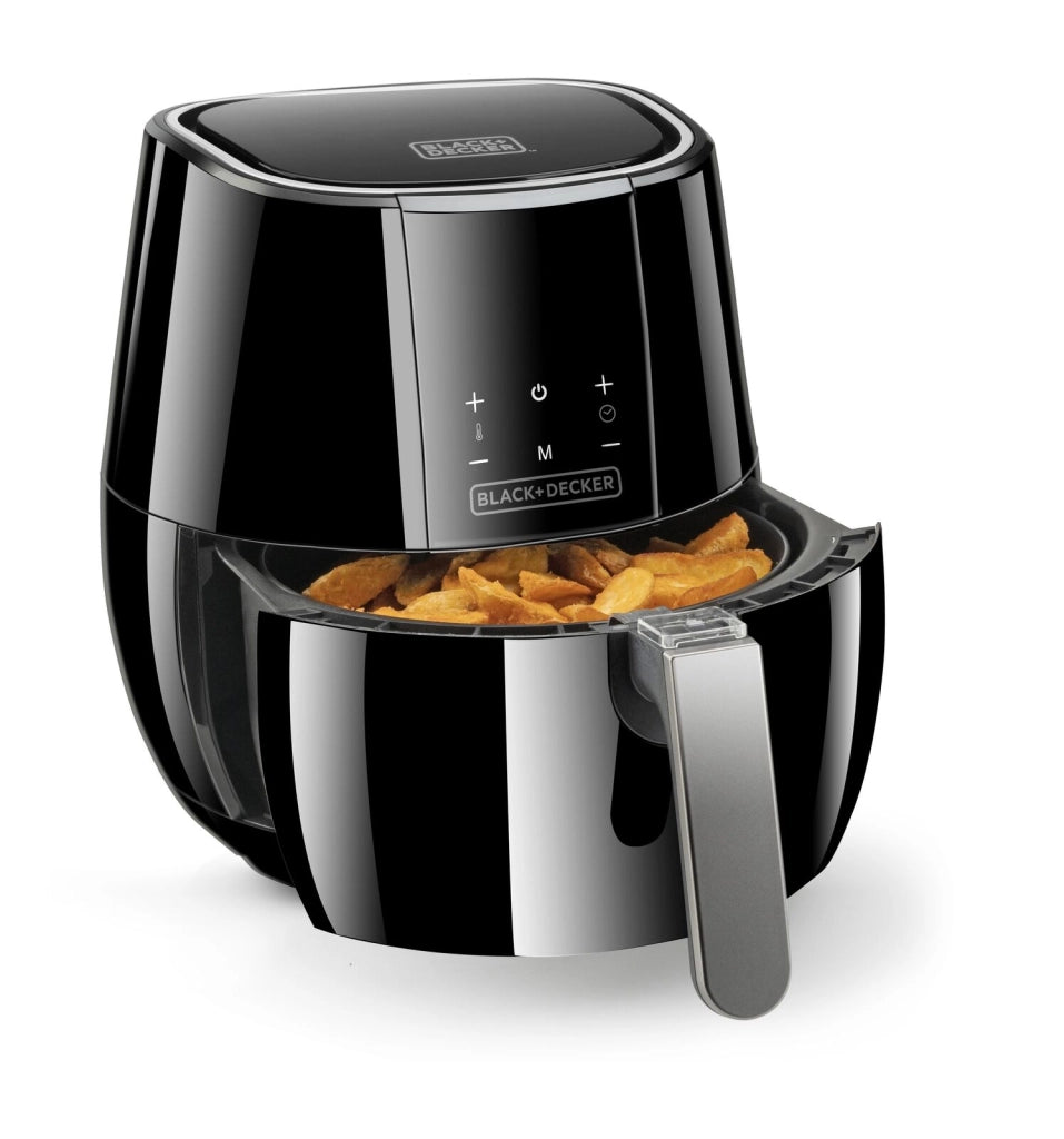 Black and Decker BXAF3500E Friggitrice ad aria 3.5 L 1500W 9 programmi Display Touch colore Nero