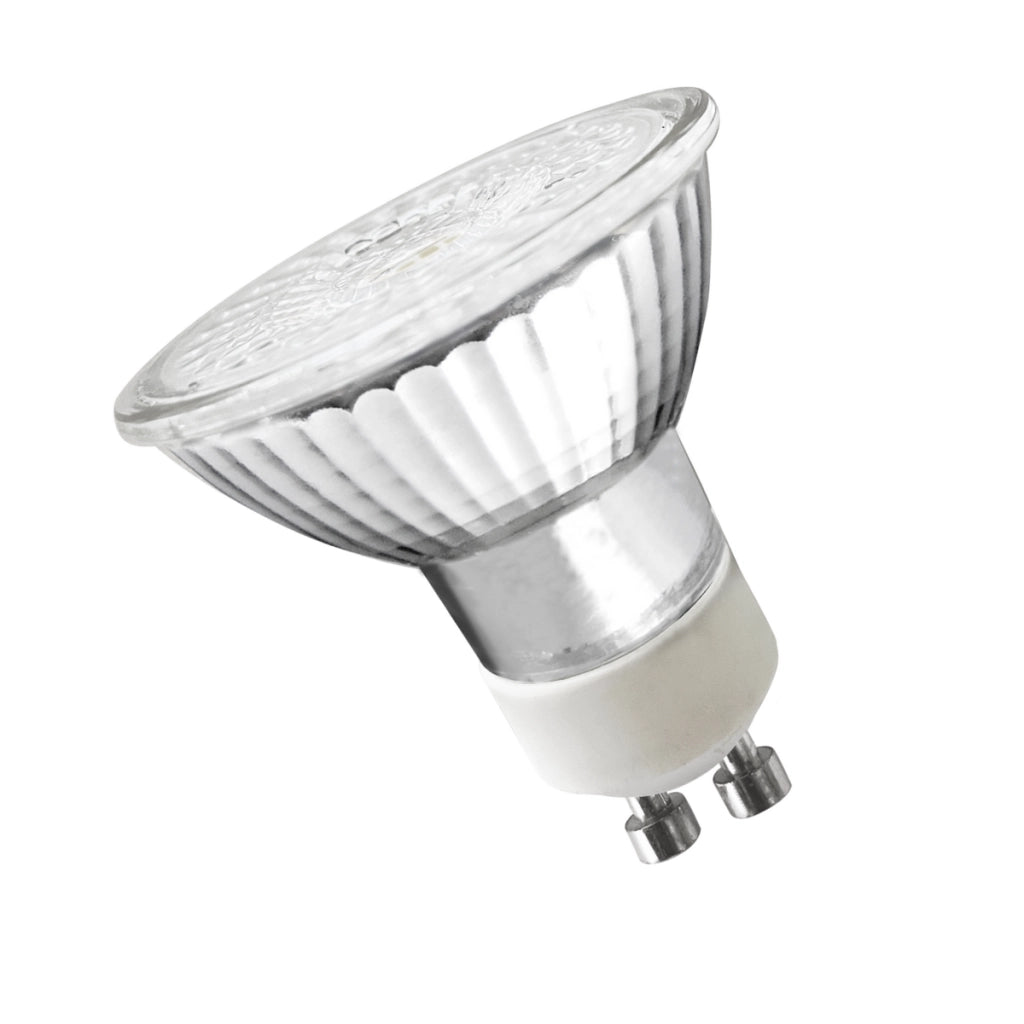 Lampadina LED GU10 5W 6500K 470lm vetro Polux Platinum