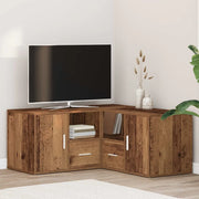 Mobile Angolare Legno Antico 160x40x45 cm in Truciolato