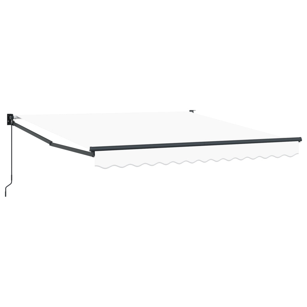 Tenda Retrattile Manuale Bianca 350x250 cm