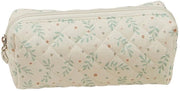 Etui per dispositivi, contenitore con taschino, taschino con disegno animato piccolo e carino da utilizzare come borsa per giocattoli, borsa per trucco, borsa per denaro, borsa per chiavi (bianco, blu)