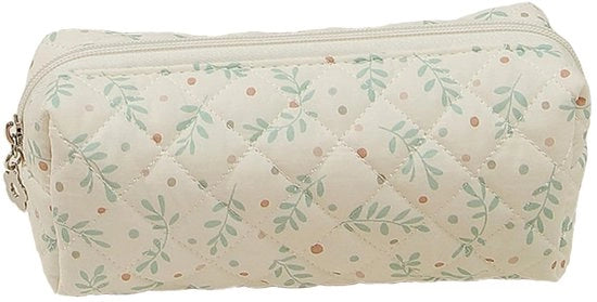 Etui per dispositivi, contenitore con taschino, taschino con disegno animato piccolo e carino da utilizzare come borsa per giocattoli, borsa per trucco, borsa per denaro, borsa per chiavi (bianco, blu)