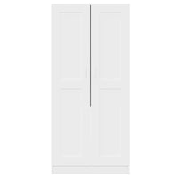 Armadio Bianco 82,5x51,5x180 cm in Legno Multistrato