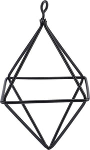 Sostituzione Geometrizata di un Porta Air - Supporto per Air Plant - Nero